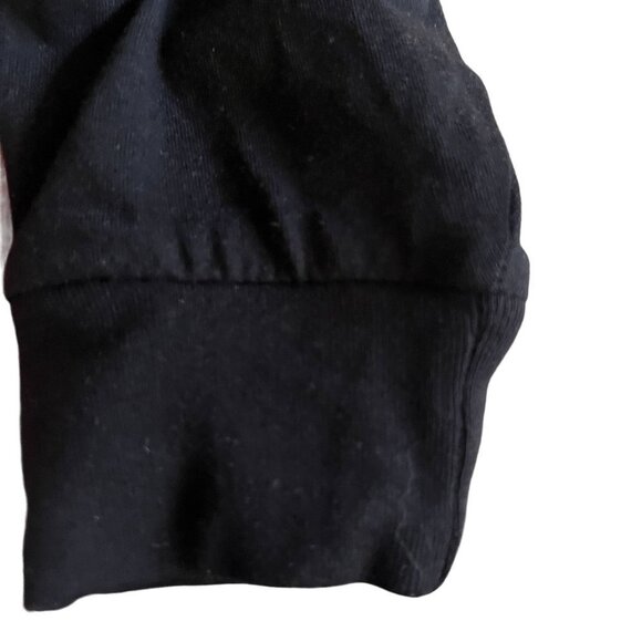 Smart Blanks Sweater Womens XL Plain Black Embroidered Long Sleeve Pullover - Picture 7 of 8